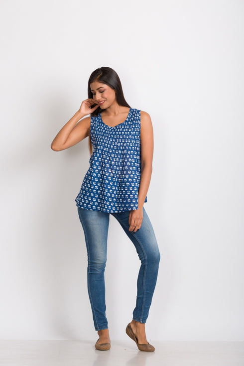 Sleeveless Summer Cotton Tunics